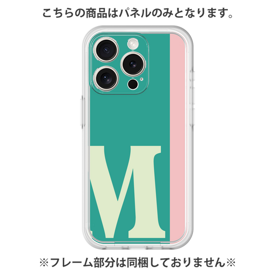プレミアムパネル［ オリジナル - initial color line - M green ］