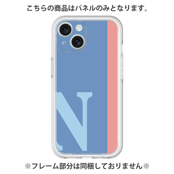 プレミアムパネル［ オリジナル - initial color line - N blue ］