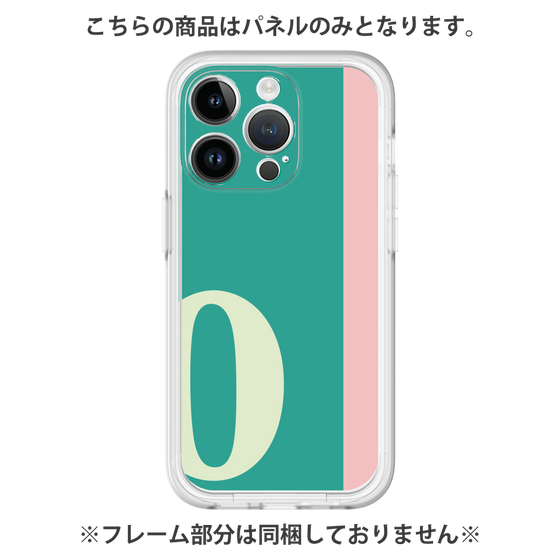 プレミアムパネル［ オリジナル - initial color line - O green ］