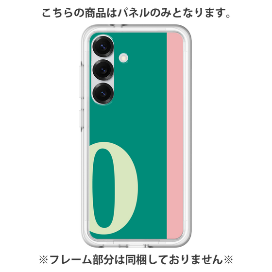 プレミアムパネル［ オリジナル - initial color line - O green ］