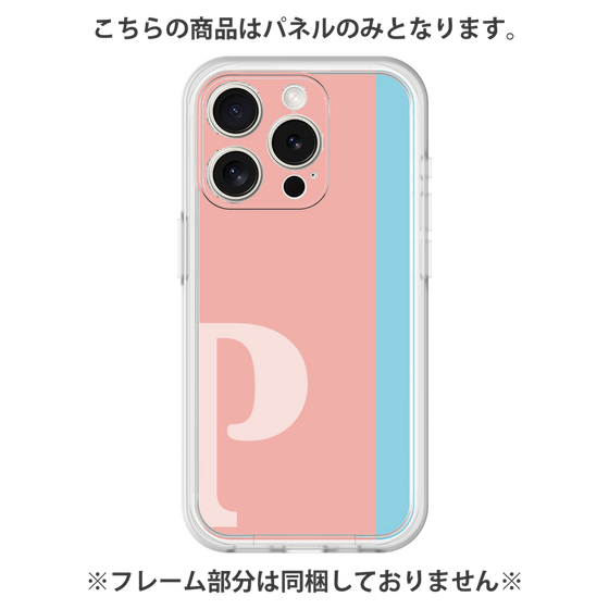 プレミアムパネル［ オリジナル - initial color line - P pink ］