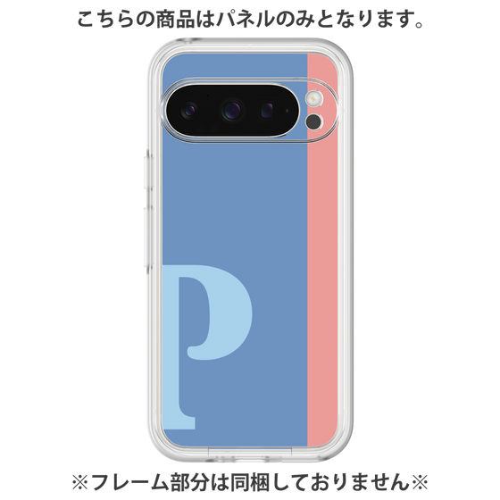 プレミアムパネル［ オリジナル - initial color line - P blue ］