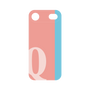 プレミアムパネル［ オリジナル - initial color line - Q pink ］