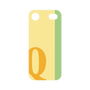 プレミアムパネル［ オリジナル - initial color line - Q yellow ］