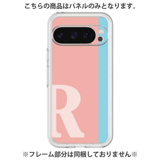 プレミアムパネル［ オリジナル - initial color line - R pink ］