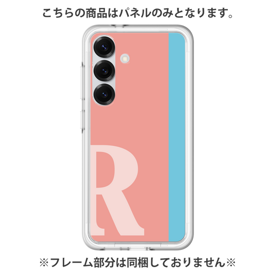 プレミアムパネル［ オリジナル - initial color line - R pink ］