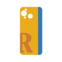 プレミアムパネル［ オリジナル - initial color line - R orange ］