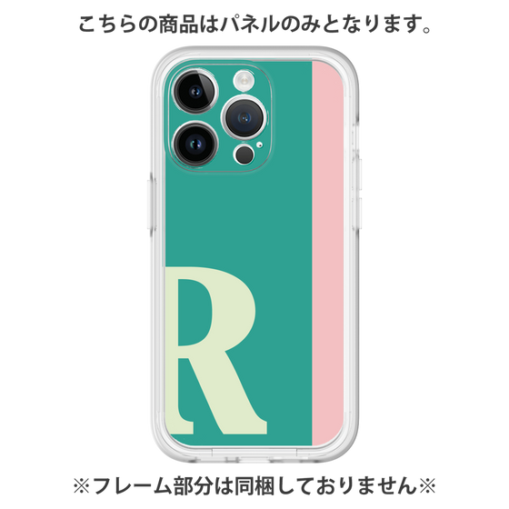 プレミアムパネル［ オリジナル - initial color line - R green ］