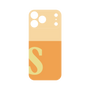 プレミアムパネル［ オリジナル - initial two tone - S orange ］
