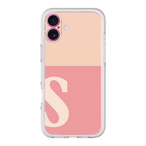 プレミアムパネル［ オリジナル - initial two tone - S pink ］