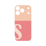 プレミアムパネル［ オリジナル - initial two tone - S pink ］