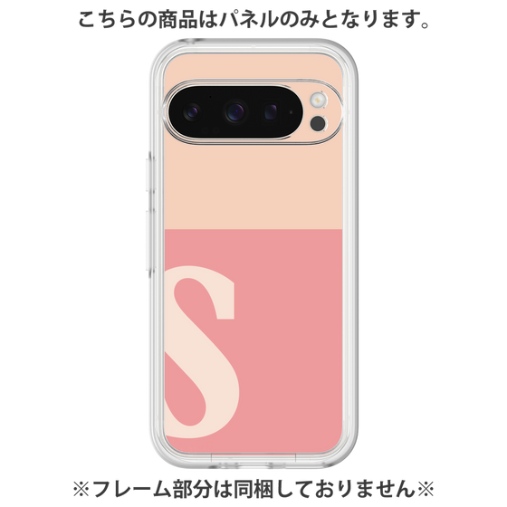 プレミアムパネル［ オリジナル - initial two tone - S pink ］