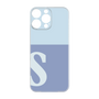 プレミアムパネル［ オリジナル - initial two tone - S blue ］