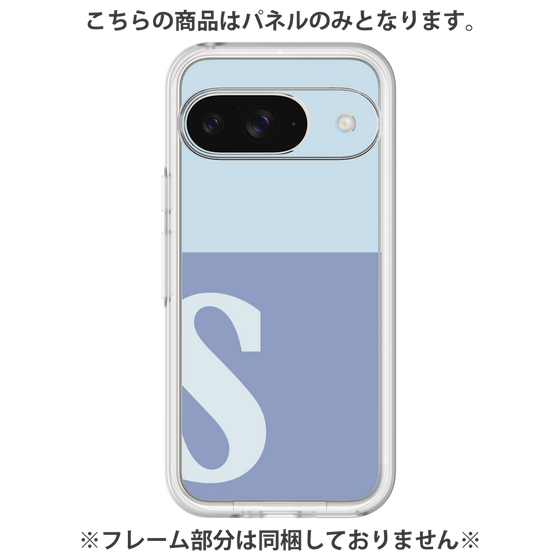 プレミアムパネル［ オリジナル - initial two tone - S blue ］