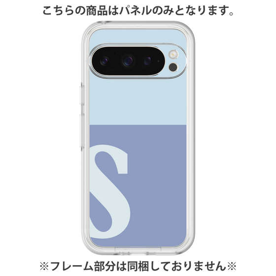 プレミアムパネル［ オリジナル - initial two tone - S blue ］