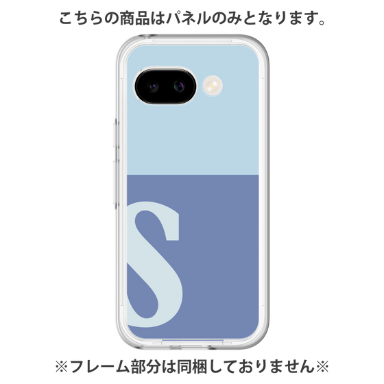 プレミアムパネル［ オリジナル - initial two tone - S blue ］