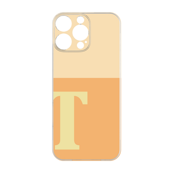 プレミアムパネル［ オリジナル - initial two tone - T orange ］