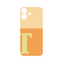 プレミアムパネル［ オリジナル - initial two tone - T orange ］