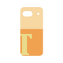 プレミアムパネル［ オリジナル - initial two tone - T orange ］