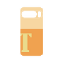 プレミアムパネル［ オリジナル - initial two tone - T orange ］