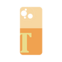 プレミアムパネル［ オリジナル - initial two tone - T orange ］