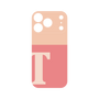プレミアムパネル［ オリジナル - initial two tone - T pink ］