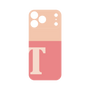 プレミアムパネル［ オリジナル - initial two tone - T pink ］