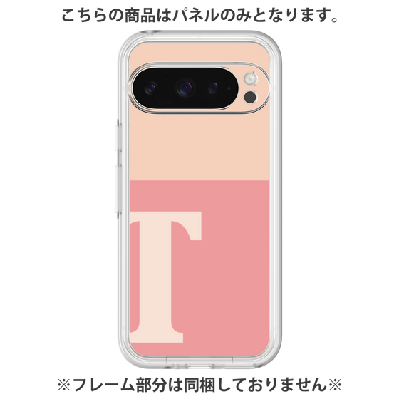 プレミアムパネル［ オリジナル - initial two tone - T pink ］