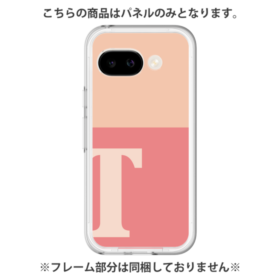プレミアムパネル［ オリジナル - initial two tone - T pink ］