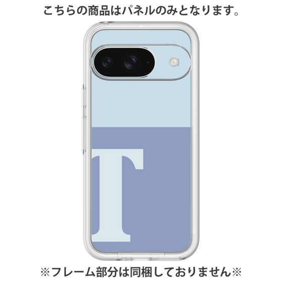 プレミアムパネル［ オリジナル - initial two tone - T blue ］