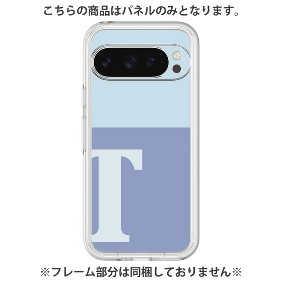 プレミアムパネル［ オリジナル - initial two tone - T blue ］
