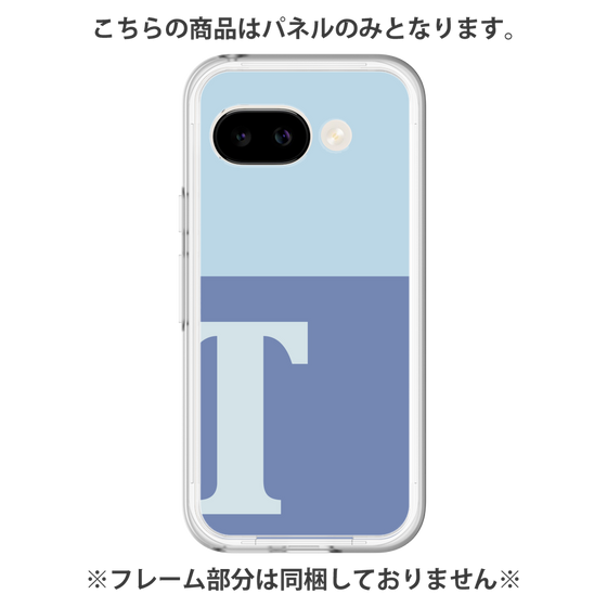 プレミアムパネル［ オリジナル - initial two tone - T blue ］