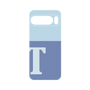 プレミアムパネル［ オリジナル - initial two tone - T blue ］
