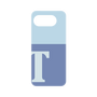 プレミアムパネル［ オリジナル - initial two tone - T blue ］