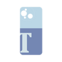 プレミアムパネル［ オリジナル - initial two tone - T blue ］