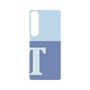 プレミアムパネル［ オリジナル - initial two tone - T blue ］