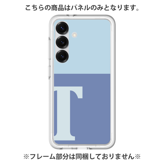 プレミアムパネル［ オリジナル - initial two tone - T blue ］