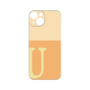 プレミアムパネル［ オリジナル - initial two tone - U orange ］