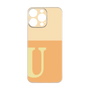 プレミアムパネル［ オリジナル - initial two tone - U orange ］