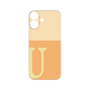 プレミアムパネル［ オリジナル - initial two tone - U orange ］