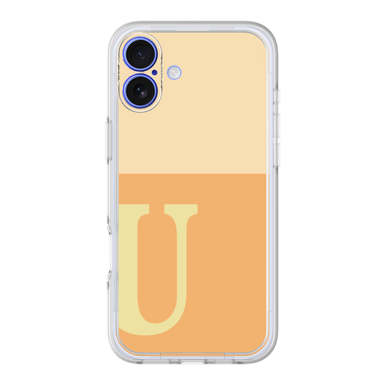 プレミアムパネル［ オリジナル - initial two tone - U orange ］