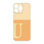 プレミアムパネル［ オリジナル - initial two tone - U orange ］