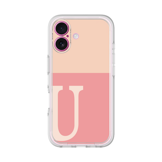 プレミアムパネル［ オリジナル - initial two tone - U pink ］