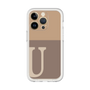 プレミアムパネル［ オリジナル - initial two tone - U brown ］