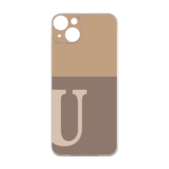 プレミアムパネル［ オリジナル - initial two tone - U brown ］