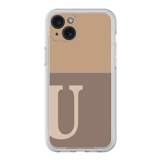 プレミアムパネル［ オリジナル - initial two tone - U brown ］