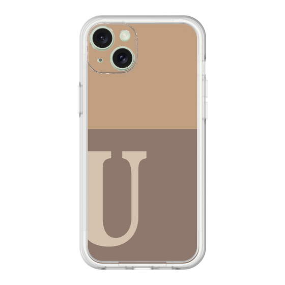 プレミアムパネル［ オリジナル - initial two tone - U brown ］
