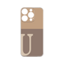 プレミアムパネル［ オリジナル - initial two tone - U brown ］