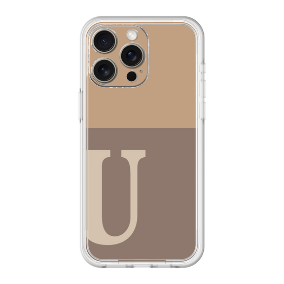 プレミアムパネル［ オリジナル - initial two tone - U brown ］