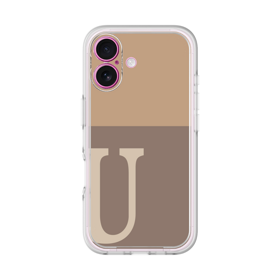 プレミアムパネル［ オリジナル - initial two tone - U brown ］